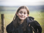 girl in field