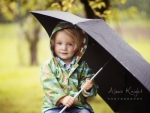 Child with Umbrella