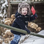 Happy Snow Toddler