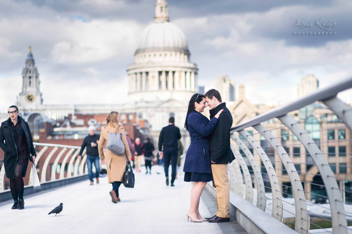 St Pauls Cathedral Engagement Photos